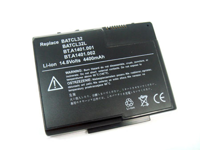 replacement aspire 2026 battery,4400mAh acer li-ion battery for aspire 2026 laptop