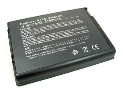 replacement aspire 1670  battery,4400mAh acer li-ion battery for aspire 1670  laptop