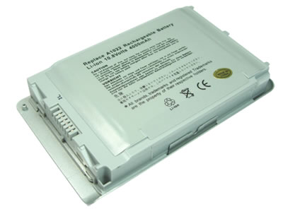 replacement powerbook g4 12 m9184j/a battery,4400mAh apple li-ion battery for powerbook g4 12 m9184j/a laptop