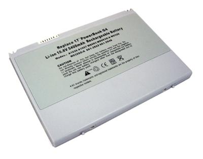 replacement powerbook g4 17 m9970x/a battery,5400mAh apple li-ion battery for powerbook g4 17 m9970x/a laptop