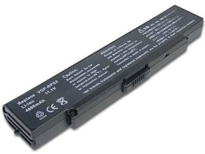 replacement vaio vgn-fj90s battery,4400mAh sony li-ion battery for vaio vgn-fj90s laptop