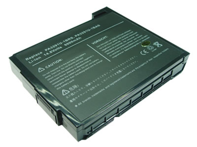 replacement PA3291U-1BRS battery pack,6600mAh toshiba li-ion battery for pa3291u-1brs
