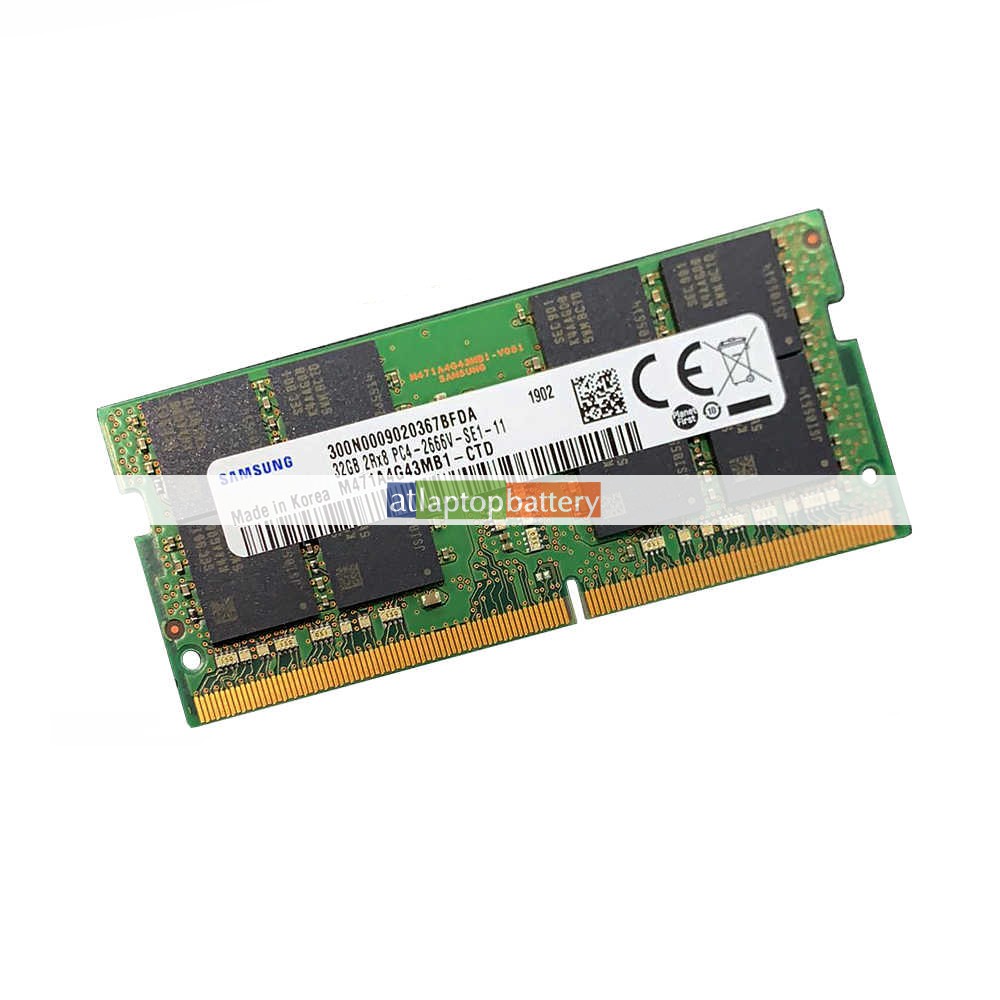 samsung m471a4g43mb1-ctd ram memory module